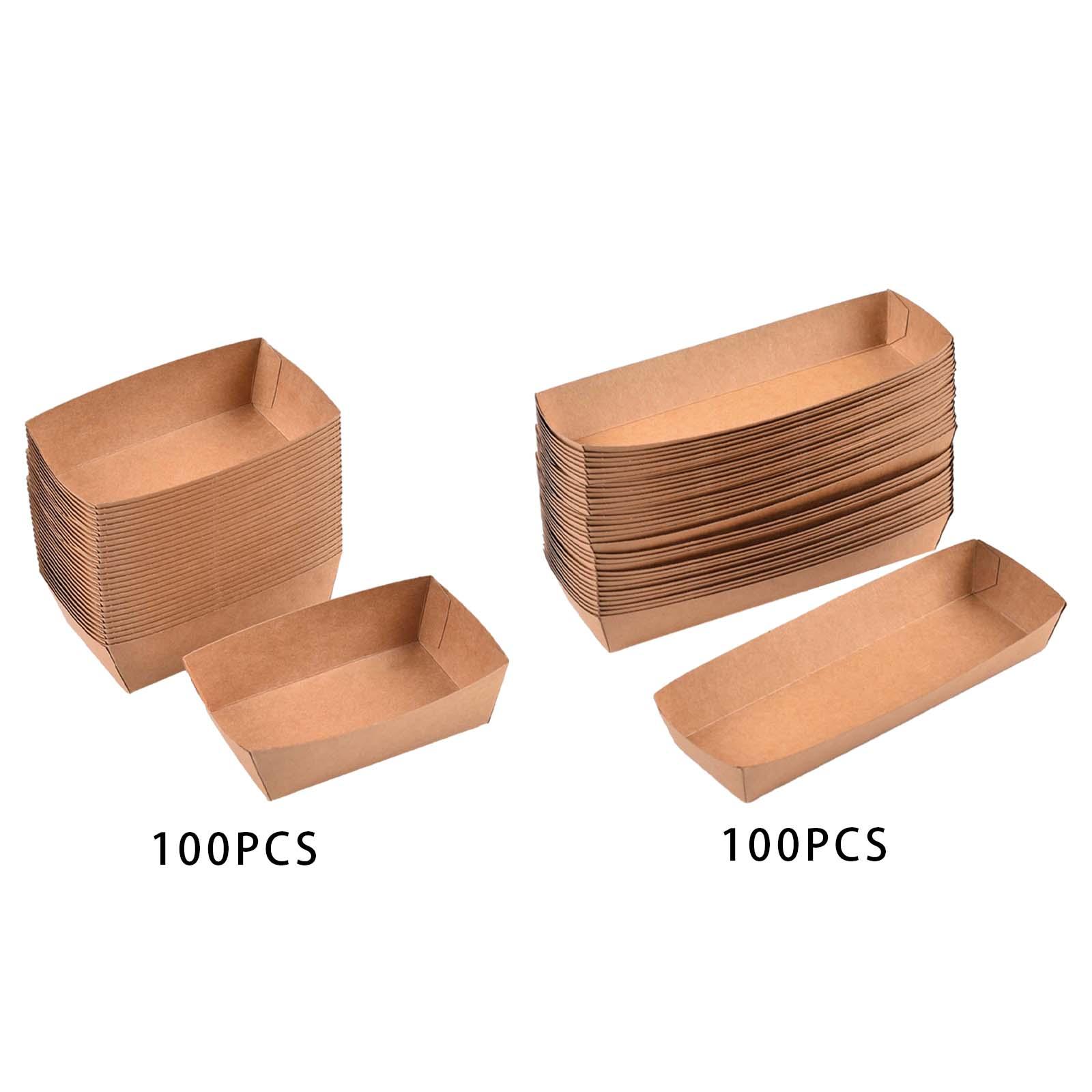 Food Storage Safety - 100 szt. Pojemnik na łódki do