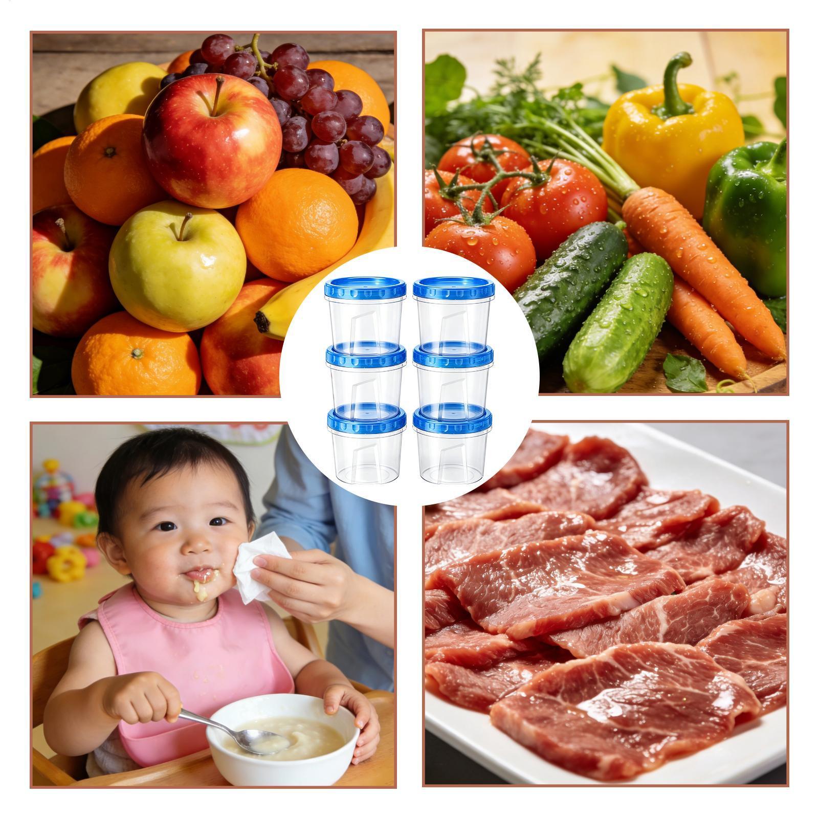 Food Storage And Container - Pojemniki do zamrażarki do przechowywania żywności,
