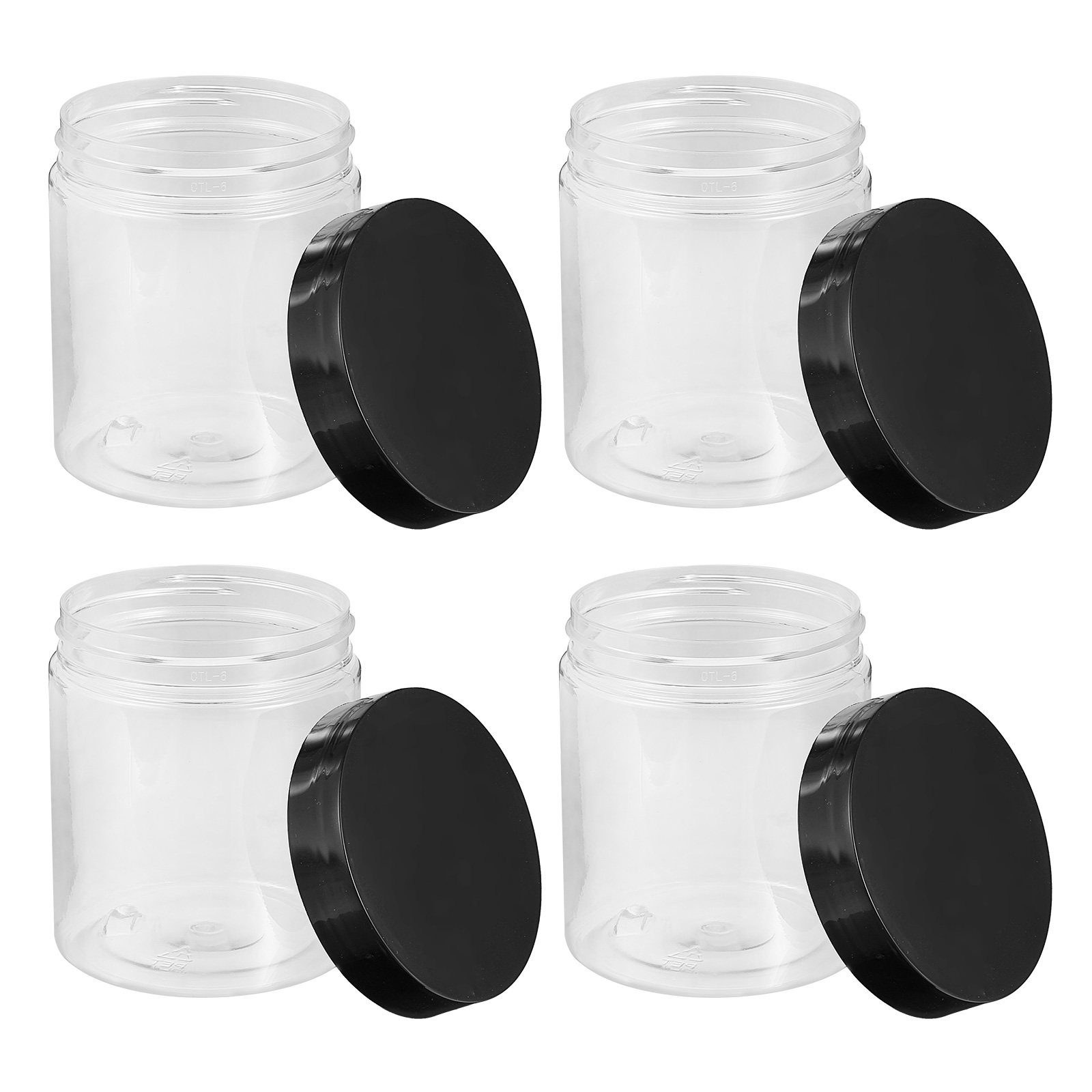 Food Storage And Container - 12 sztuk przezroczystych plastikowych pojemników do