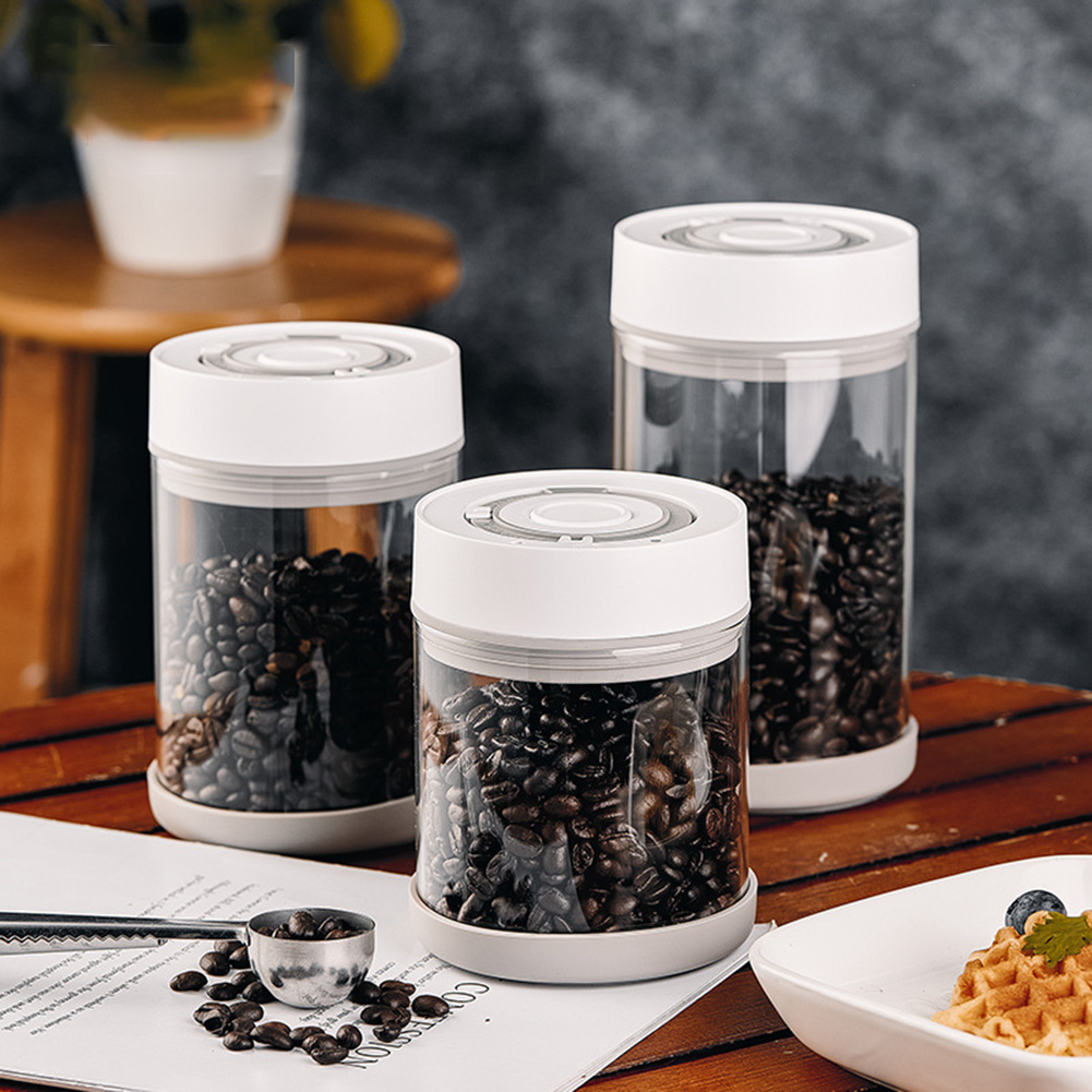Food Storage Time - Słoik na kawę ze szkła odpornego