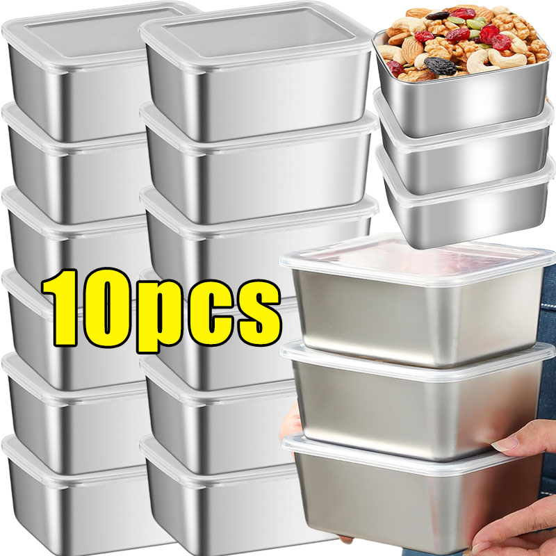 Food Storage Time - Pojemniki na żywność ze stali nierdzewnej