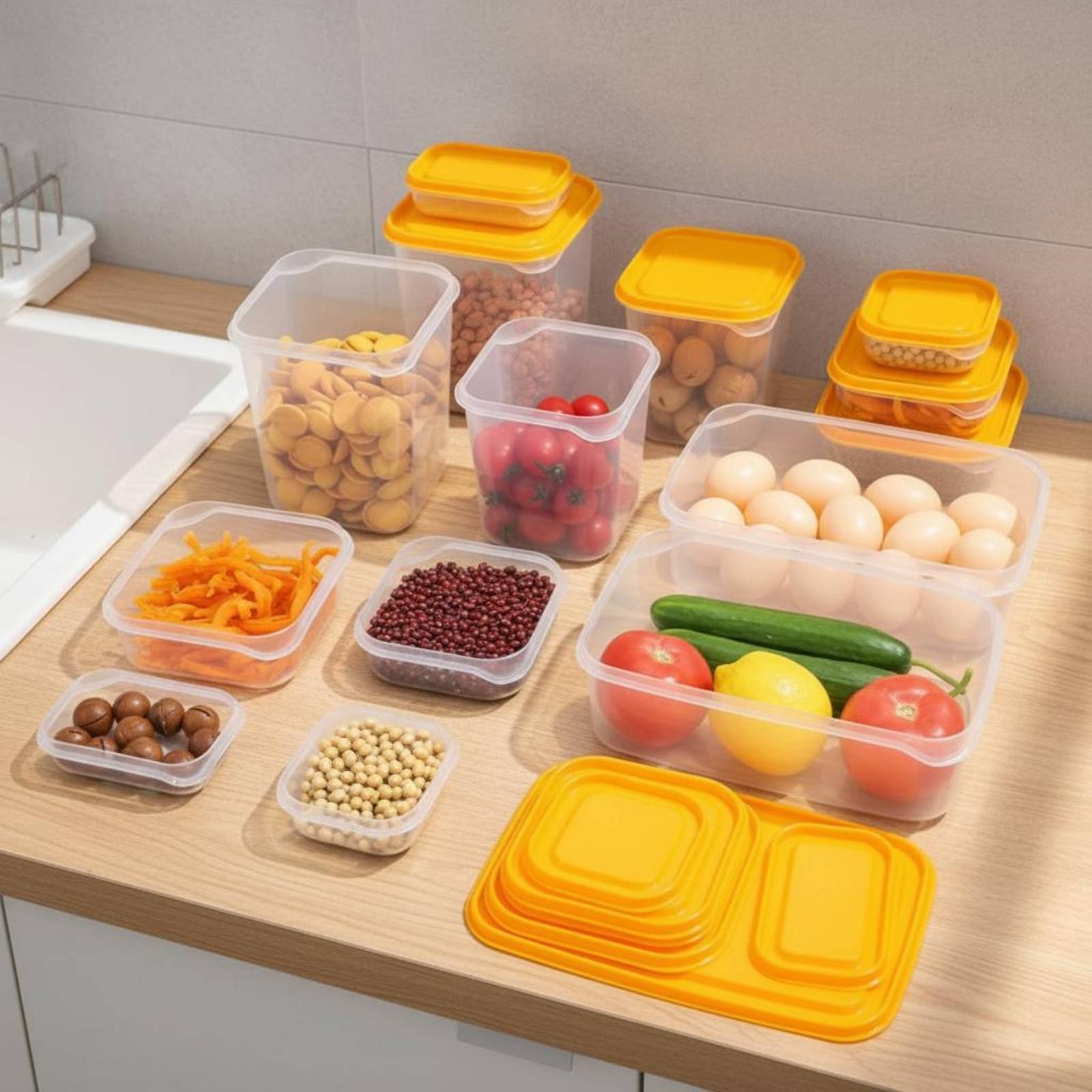 17-częściowy zestaw pojemników – Food Storage And Container recenzja i cena