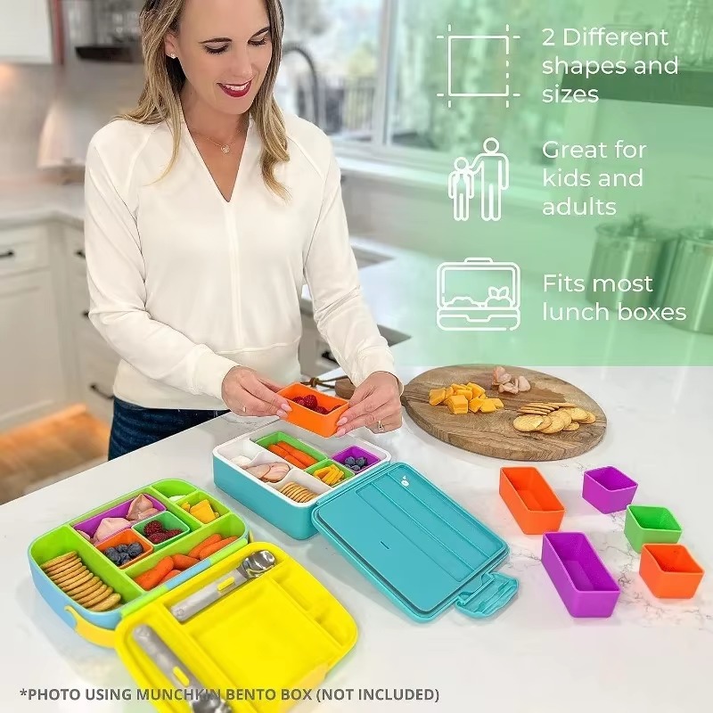 Silikonowe przegródki do pojem – Food Storage Dividers recenzja i cena