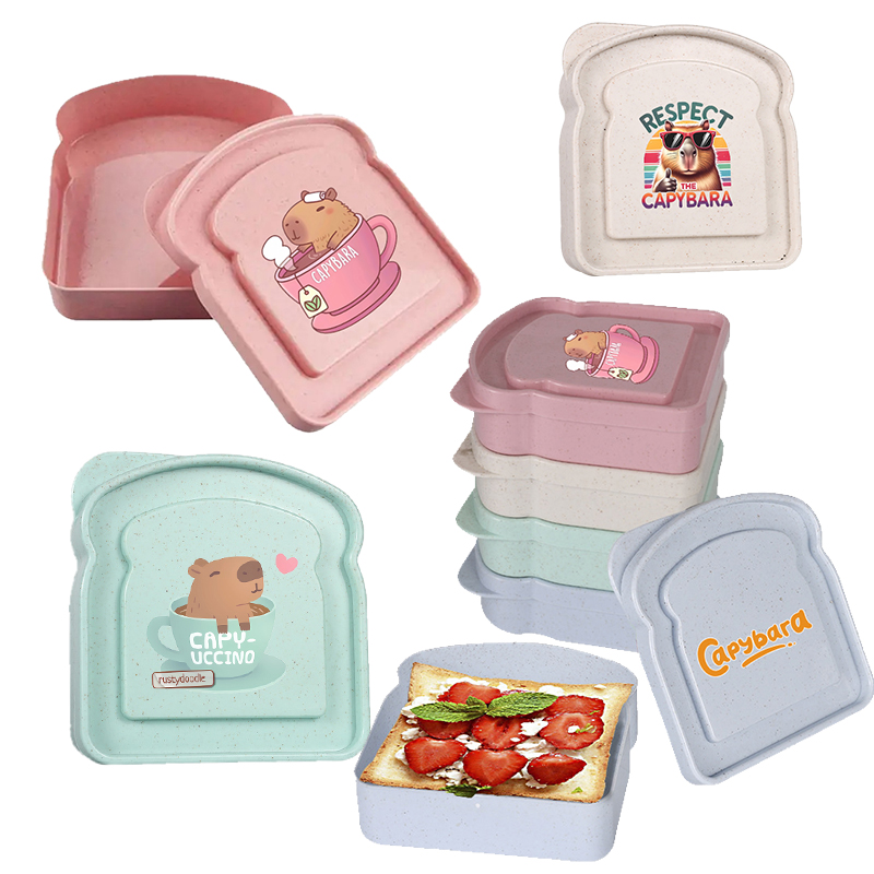Pojemnik na kanapki z kapibarą – Food Storage Time recenzja i cena