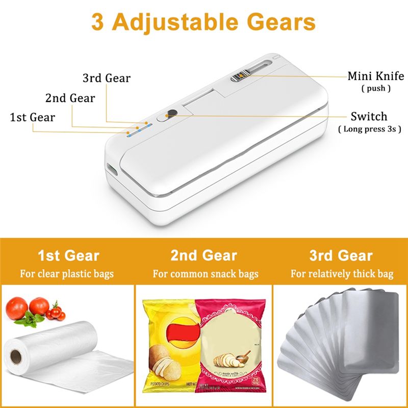 DT39 Mini Zgrzewarka do Torebe – Food Storage Machine recenzja i cena