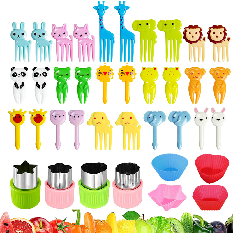 Śliczne Mini Food Picks Dzieci – Food Storage Dividers recenzja i cena