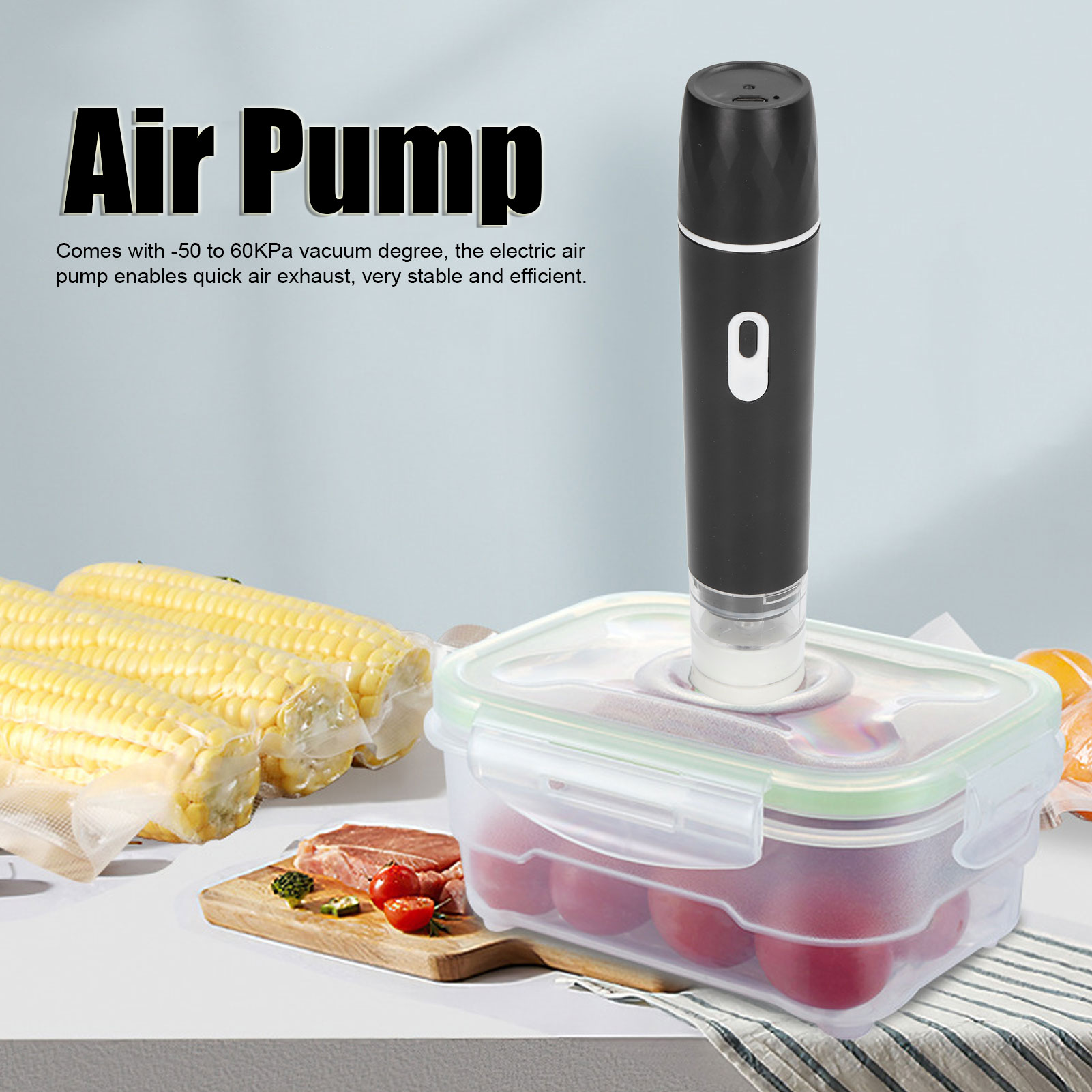 Elektryczna pompka powietrza,  – Food Storage Machine recenzja i cena