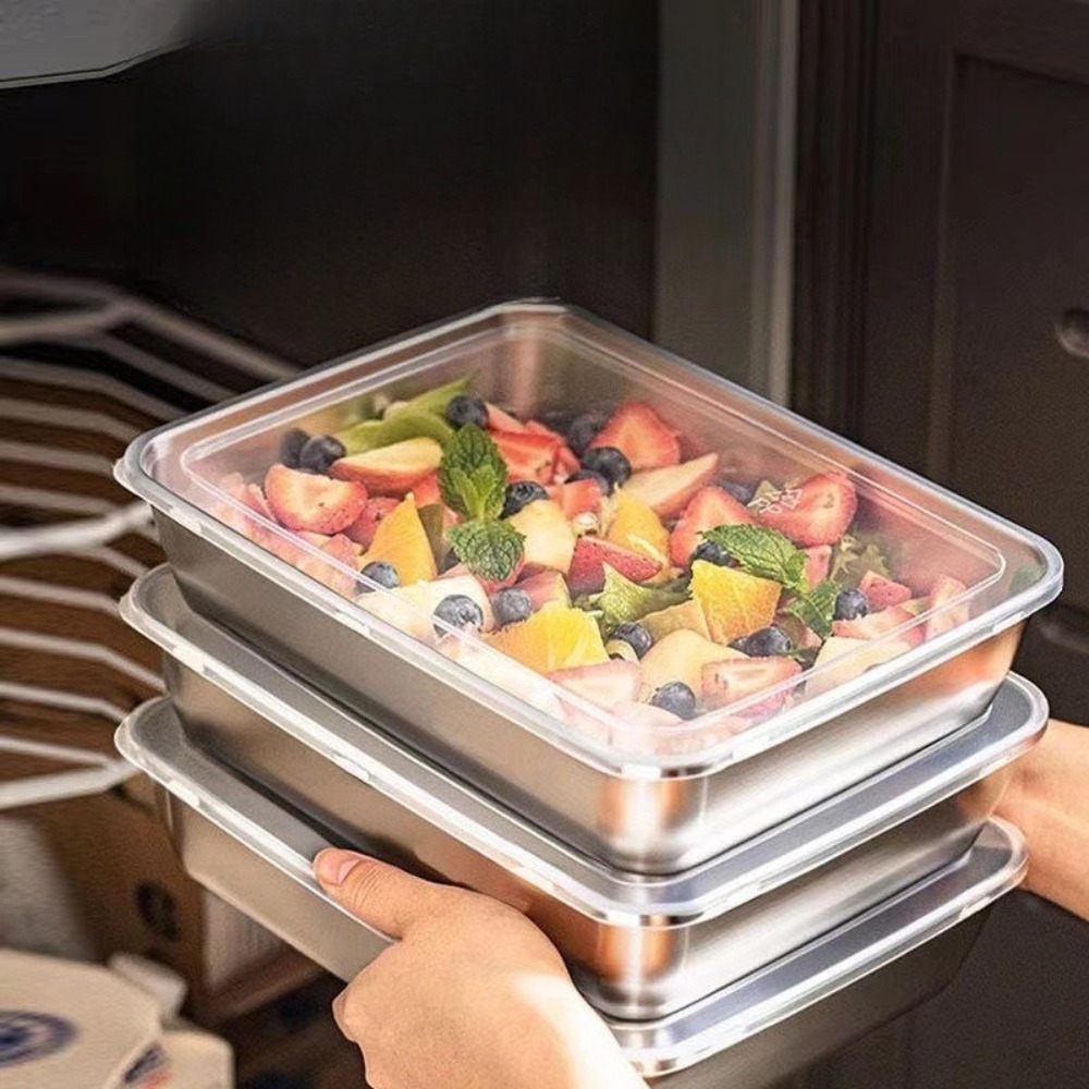 Taca do serwowania z pokrywką  – Food Storage Time recenzja i cena