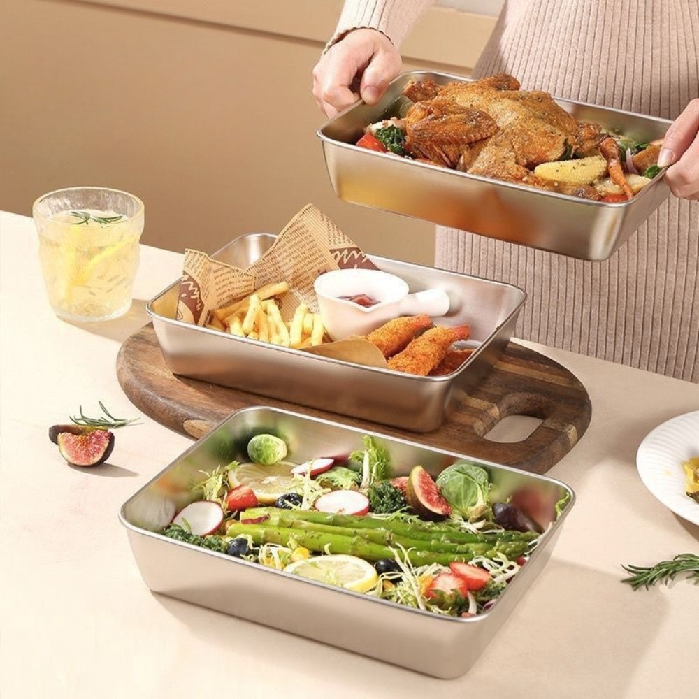 Taca do serwowania z pokrywką  – Food Storage Time recenzja i cena
