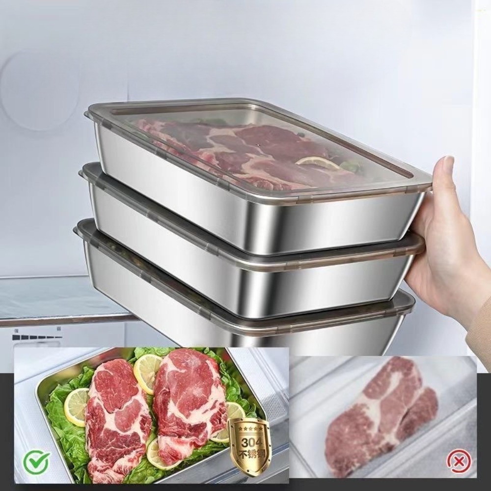 Taca do serwowania z pokrywką  – Food Storage Time recenzja i cena