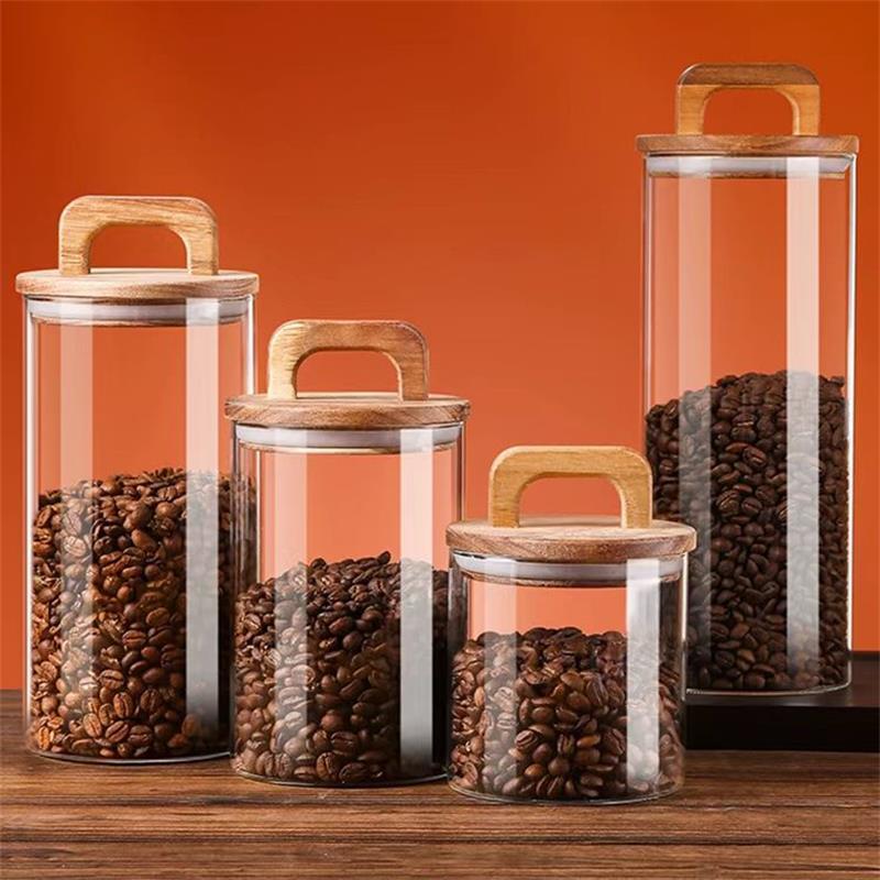 Przezroczysty szklany słoik z  – Food Storage With Glass Lids recenzja i cena