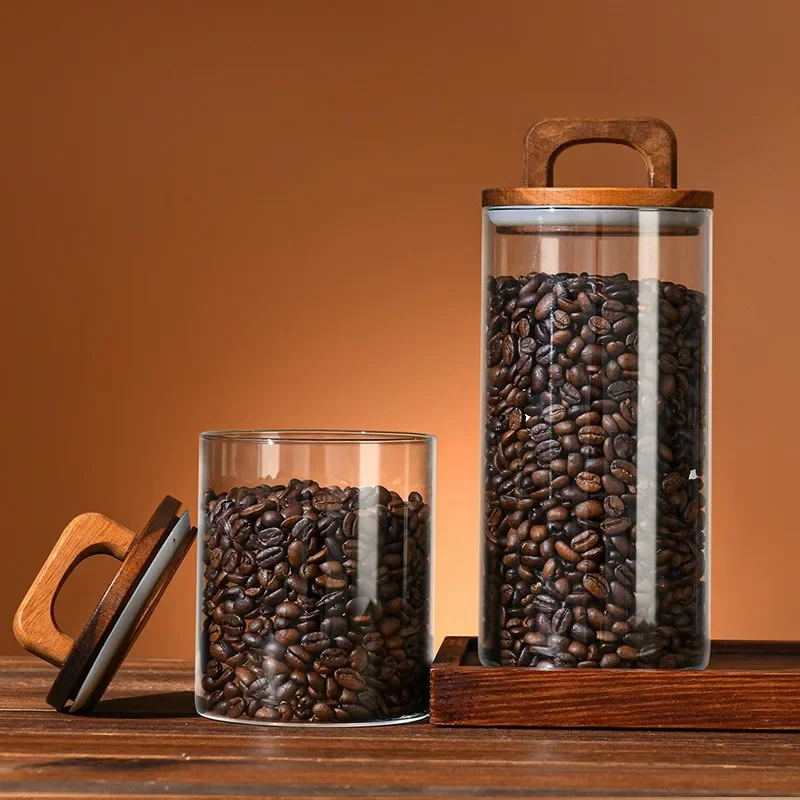 Przezroczysty szklany słoik z  – Food Storage With Glass Lids recenzja i cena