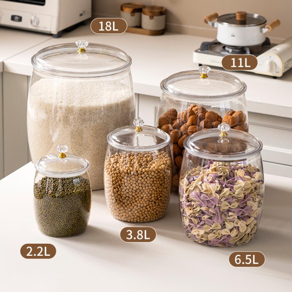 Duży przezroczysty plastikowy  – Food Storage Large recenzja i cena