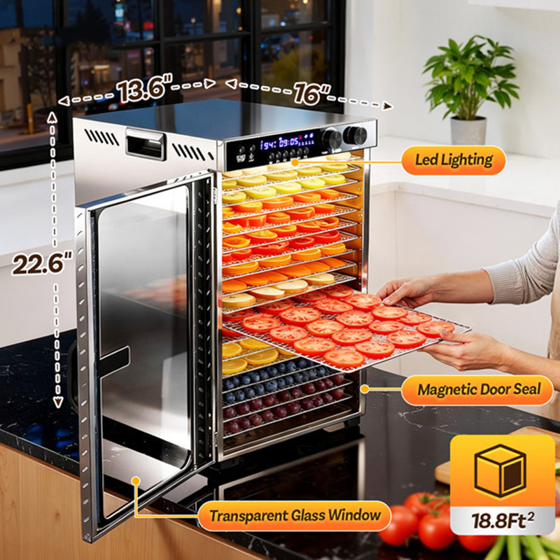 Suszarka do żywności z timerem – Food Storage Machine recenzja i cena