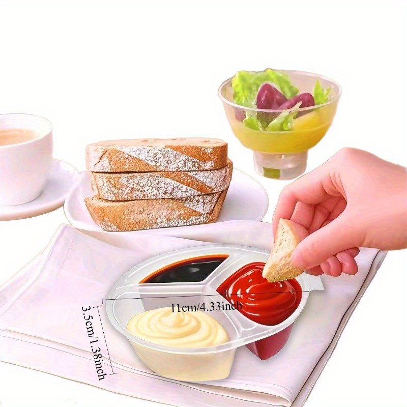 Okrągłe jednorazowe pojemniki  – Food Storage Safety recenzja i cena