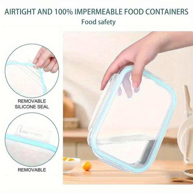 16 sztuk szczelnych szklanych  – Food Storage With Glass Lids recenzja i cena