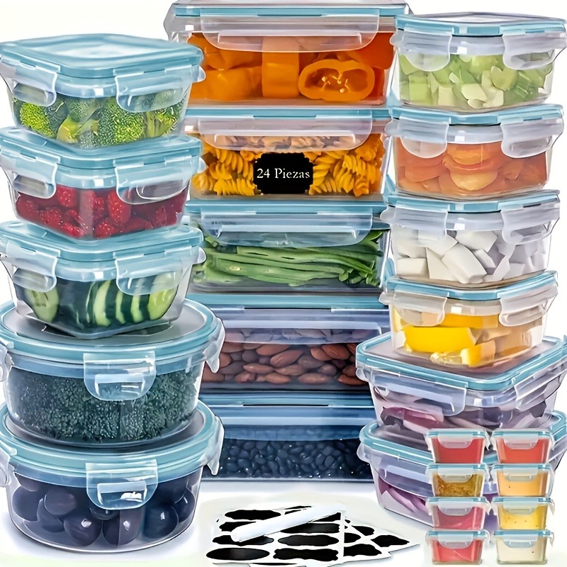 48-częściowy zestaw pojemników – Food Storage Time recenzja i cena