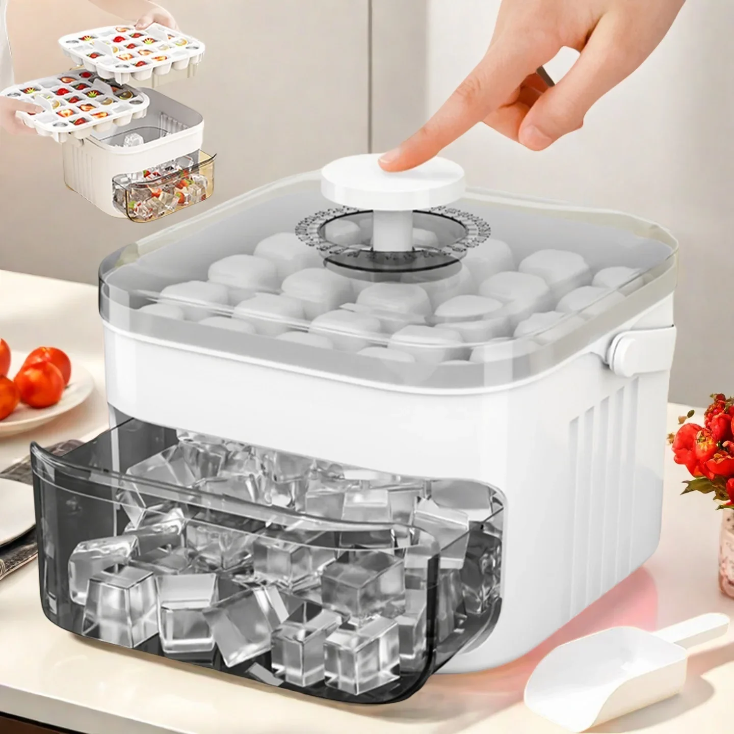 Forma do lodu w kostkach z łat – Food Storage Large recenzja i cena