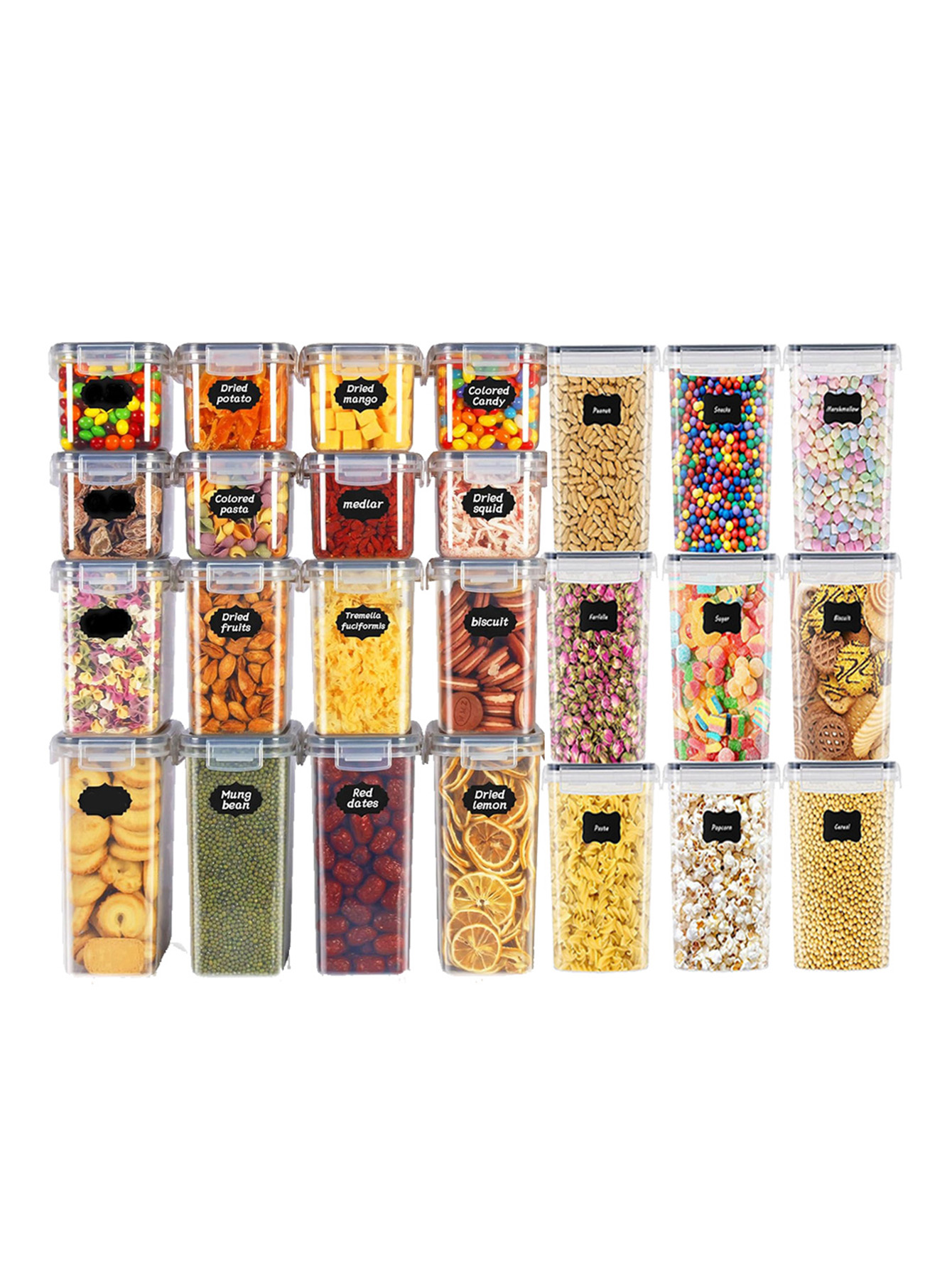 48 sztuk, szczelne pojemniki d – Food Storage Time recenzja i cena