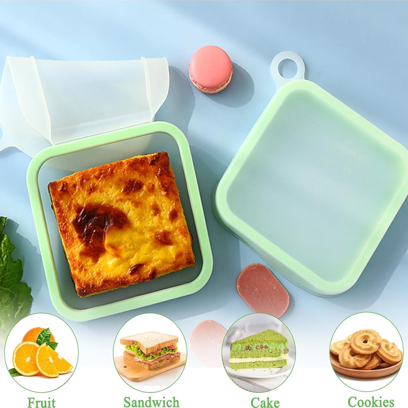 Silikonowe pudełko na tosty ka – Food Storage Safety recenzja i cena